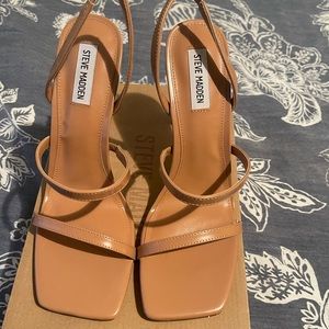 Steve Madden 4 inch sandal heels.